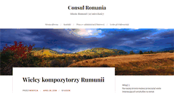 Desktop Screenshot of consul-romania.pl