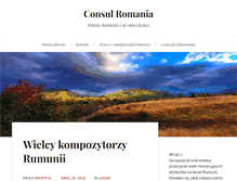 Tablet Screenshot of consul-romania.pl
